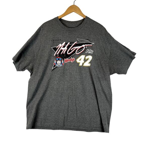 Nascar Legacy Noah Gragson Mens 2XL Wendy's Motor Club T Shirt #42‎ - Picture 1 of 9